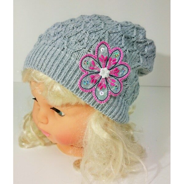 Jarná čiapka pre dievča 158-D