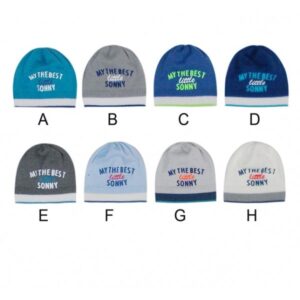 Pletená jarná čiapka pre chlapca 214