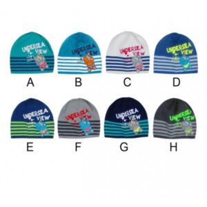 Pletená prechodná čiapka pre chlapca 216