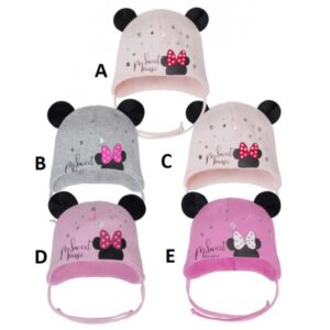 Jarná čiapka pre dievča 3-116