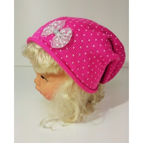 Jarná čiapka pre dievča 115-B