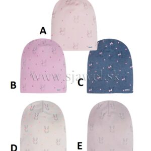 Dievčenská čiapka na jar 6-132