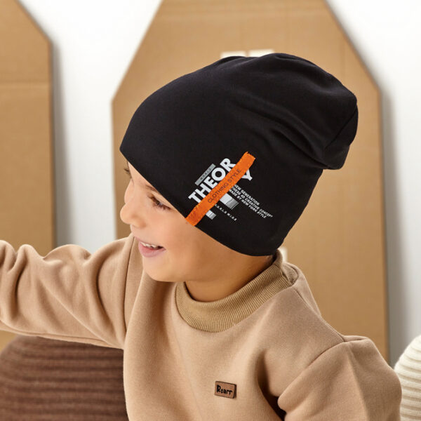 Obojstranná jarná čiapka pre chlapca 6-211