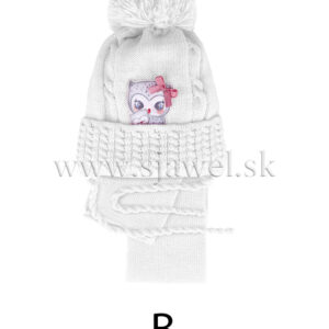 Dievčenská zimná čiapka 3-774