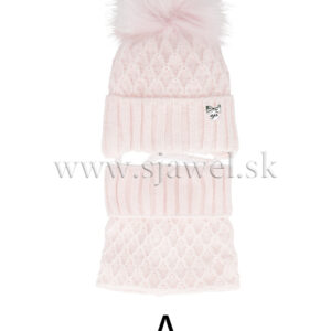 Dievčenská zimná čiapka 4-702