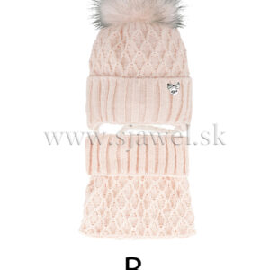Dievčenská zimná čiapka 4-702