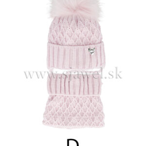 Dievčenská zimná čiapka 4-702