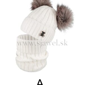 Dievčenská zimná čiapka 4-736
