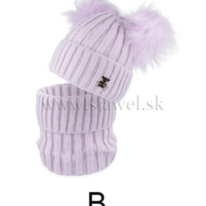 Dievčenská zimná čiapka 4-736