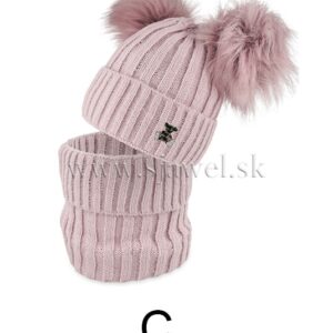 Dievčenská zimná čiapka 4-736