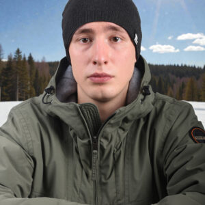 Pánska zimná obojstranná čiapka 656